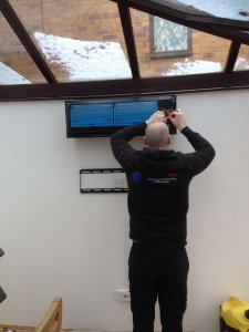 installation of residental air conditioning