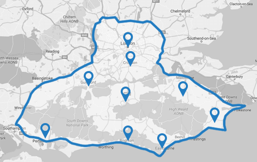 SubCool area map